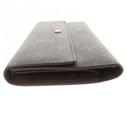 مملوكة مسبقًا Louis Vuitton Monogram Canvas Sarah Wallet