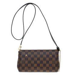 Pre Owned Louis Vuitton Damier Ebene Canvas Favorite PM Bag