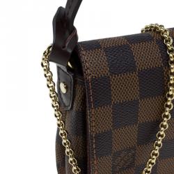 Pre Owned Louis Vuitton Damier Ebene Canvas Favorite PM Bag