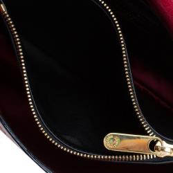 Pre Owned Louis Vuitton Red Monogram Leather My Deer Enigme Clutch