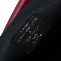 Pre Owned Louis Vuitton Red Monogram Leather My Deer Enigme Clutch