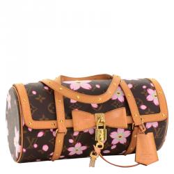 مملوكة مسبقًا Louis Vuitton Monogram Canvas Cherry Blossom Papillon Bowling Bag