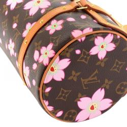 مملوكة مسبقًا Louis Vuitton Monogram Canvas Cherry Blossom Papillon Bowling Bag