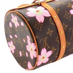 مملوكة مسبقًا Louis Vuitton Monogram Canvas Cherry Blossom Papillon Bowling Bag