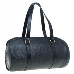 Pre Owned حقيبة لوي فيتون سوفلوت جلد أيبي أسود