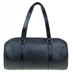 Pre Owned حقيبة لوي فيتون سوفلوت جلد أيبي أسود