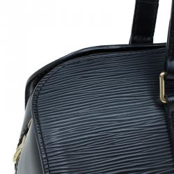 Pre Owned حقيبة لوي فيتون سوفلوت جلد أيبي أسود