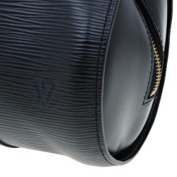 Pre Owned حقيبة لوي فيتون سوفلوت جلد أيبي أسود