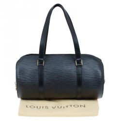 Pre Owned حقيبة لوي فيتون سوفلوت جلد أيبي أسود