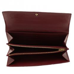 Louis Vuitton Red Monogram Vernis Sarah Wallet
