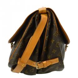 Pre Owned حقيبة لوي فيتون ساومور كانفاس مونوغرامي 35