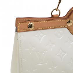 مملوكة مسبقًا Louis Vuitton Perle Monogram Vernis Roxbury Drive Bag