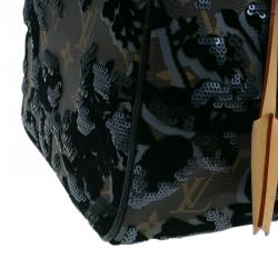 Pre Owned Louis Vuitton Monogram Canvas Limited Edition Fleur De Jais Speedy 30 Bag