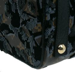 Pre Owned Louis Vuitton Monogram Canvas Limited Edition Fleur De Jais Speedy 30 Bag