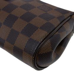 مملوكة مسبقًا حقيبة يد صغيرة لوي فيتون إيفا كانفاس دامييه أيبين