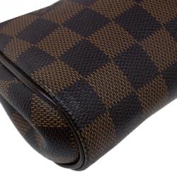 مملوكة مسبقًا حقيبة يد صغيرة لوي فيتون إيفا كانفاس دامييه أيبين