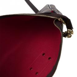 مملوكة مسبقًا حقيبة يد صغيرة لوي فيتون إيفا كانفاس دامييه أيبين