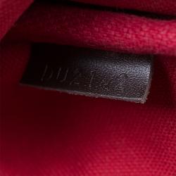 مملوكة مسبقًا حقيبة يد صغيرة لوي فيتون إيفا كانفاس دامييه أيبين