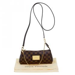 مملوكة مسبقًا حقيبة يد صغيرة لوي فيتون إيفا كانفاس دامييه أيبين