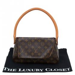 Pre Owned Louis Vuitton Monogram Canvas Looping PM Bag