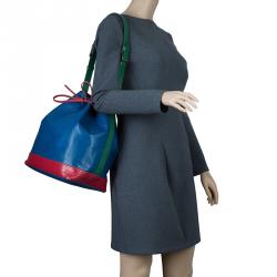 Pre Owned Louis Vuitton Tri Color Epi Leather Noe Bag