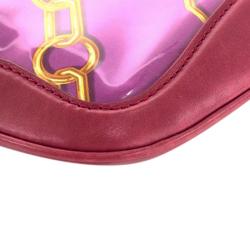 Pre Owned Louis Vuitton Fuschia Monogram Charms Limited Edition Cabas Bag