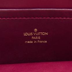 Pre Owned Louis Vuitton Fuschia Monogram Charms Limited Edition Cabas Bag