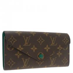 Pre Owned Louis Vuitton Monogram Canvas Josephine Continental Wallet