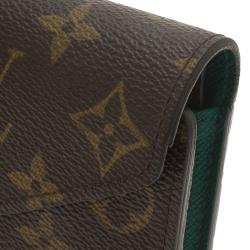 Pre Owned Louis Vuitton Monogram Canvas Josephine Continental Wallet
