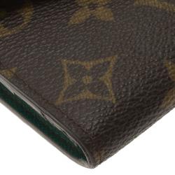 Pre Owned Louis Vuitton Monogram Canvas Josephine Continental Wallet