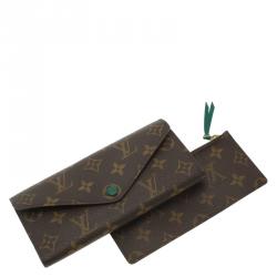Pre Owned Louis Vuitton Monogram Canvas Josephine Continental Wallet