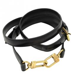 Pre Owned Louis Vuitton Black Epi Leather Jasmin Bag