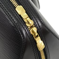Pre Owned Louis Vuitton Black Epi Leather Jasmin Bag