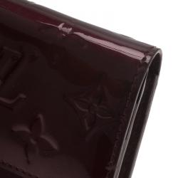 Louis Vuitton Amarante Monogram Vernis Sarah Continental Wallet