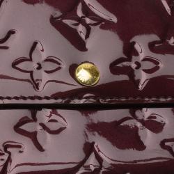 Louis Vuitton Amarante Monogram Vernis Sarah Continental Wallet