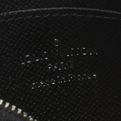 مملوكة مسبقًا محفظة صغيرة لوي فيتون جلد ايبي أسود بسحاب