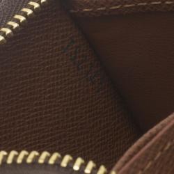 مملوكة مسبقًا محفظة نقود لوي فيتون كانفاس مونوغرامي بسحاب