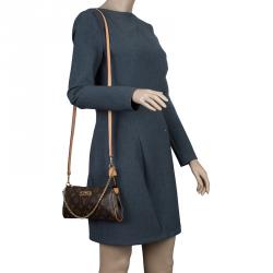 Pre Owned Louis Vuitton Monogram Canvas Eva Pochette Bag