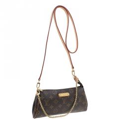 Pre Owned Louis Vuitton Monogram Canvas Eva Pochette Bag