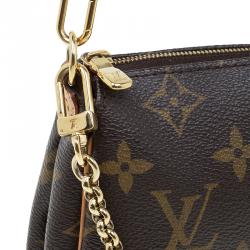 Pre Owned Louis Vuitton Monogram Canvas Eva Pochette Bag