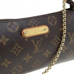 Pre Owned Louis Vuitton Monogram Canvas Eva Pochette Bag