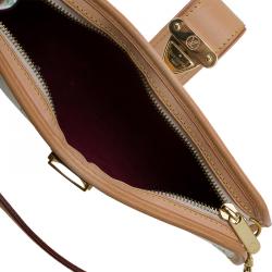 مملوكة مسبقًا حقيبة يد صغيرة لوي فيتون شيرلي متعددة الألوان مونوغرامي بيضاء