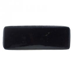 مملوكة مسبقًا Louis Vuitton Black Magnetique Monogram Vernis Wilshire MM Bag