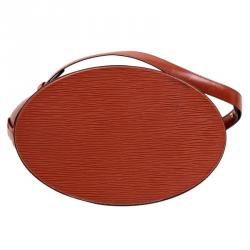 Pre Owned Louis Vuitton Kenyan Fawn Epi Leather Cluny Bag