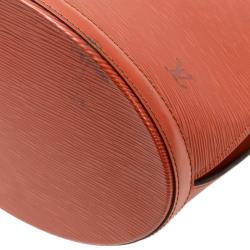 Pre Owned Louis Vuitton Kenyan Fawn Epi Leather Cluny Bag