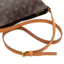 Pre Owned Louis Vuitton Monogram Canvas Trotteur Bag