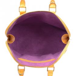 Pre Owned Louis Vuitton Tassil Yellow Epi Leather Alma PM