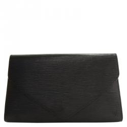 Louis-Vuitton-Epi-Arts-Deco-Clutch-Bag-Purse-Noir-M52632 – dct