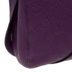 Pre Owned Louis Vuitton  Amethyste Monogram Empreinte Montaigne MM Bag