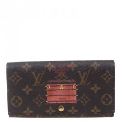Louis Vuitton Limited Edition Monogram Canvas Inventeur Trunks & Lock Sarah Wallet
